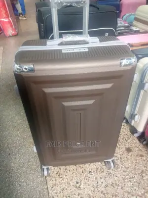 Vip Executive Plastic Suitcase.Large.( Gray)