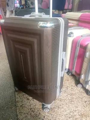 Vip Executive Plastic Suitcase.Large.( Gray)