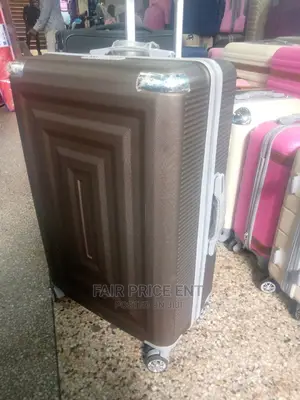 Vip Executive Plastic Suitcase.Large.( Gray)