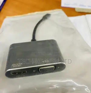 USB C to HDMI and VGA Adapter