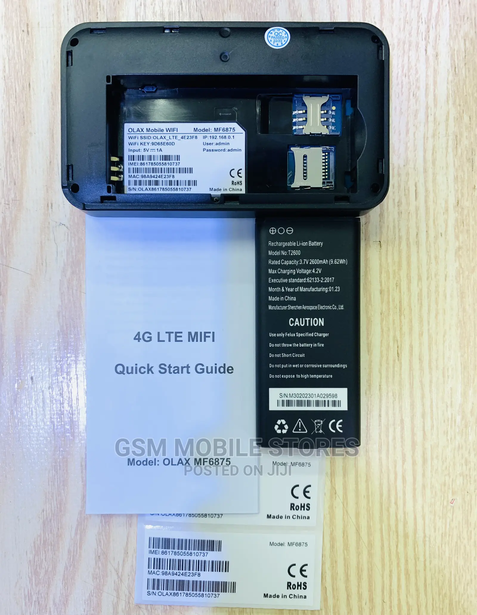 4glte | Mobile Wifi | 300mbps | 32users | 1 LAN Port