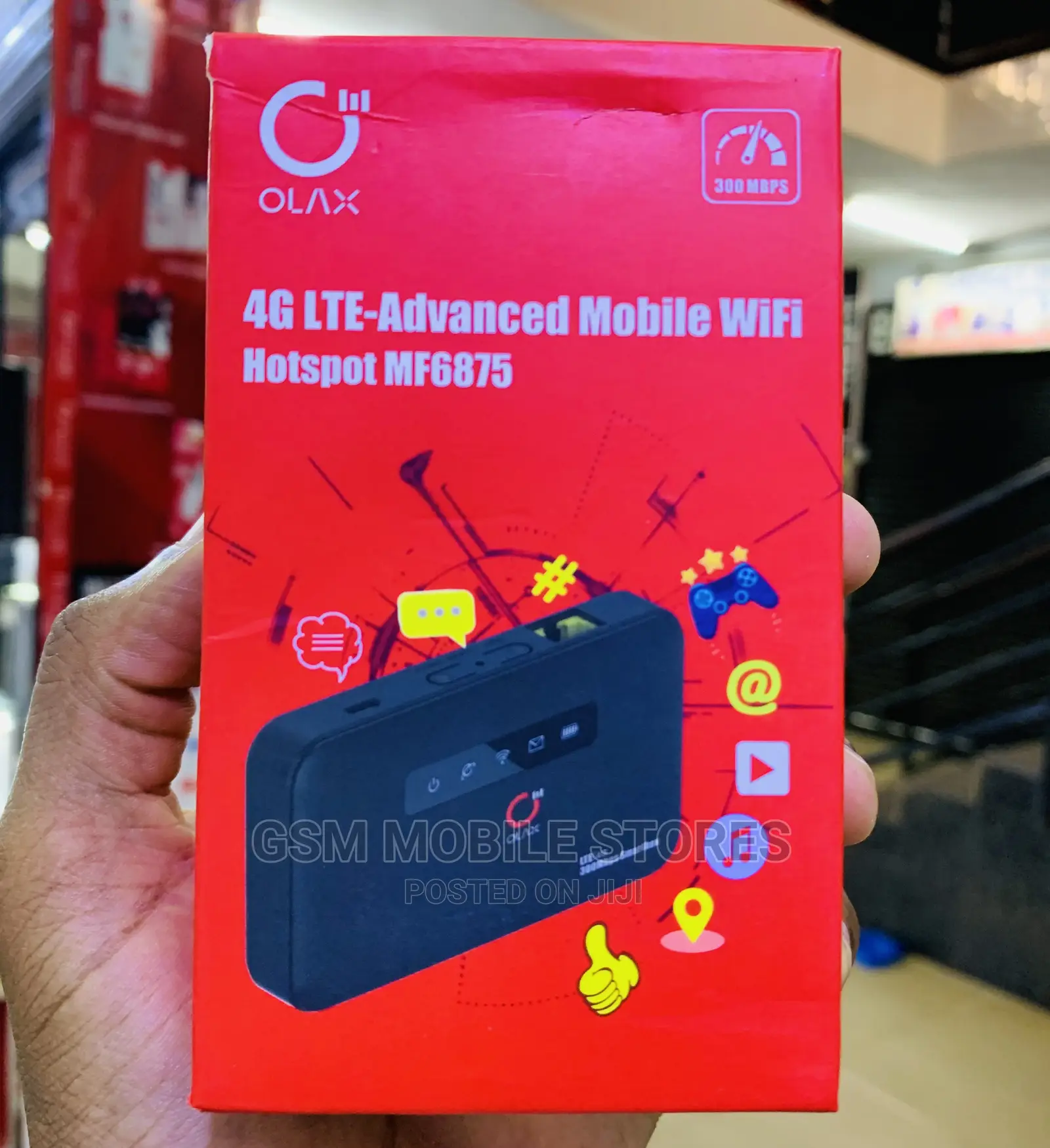 4glte | Mobile Wifi | 300mbps | 32users | 1 LAN Port