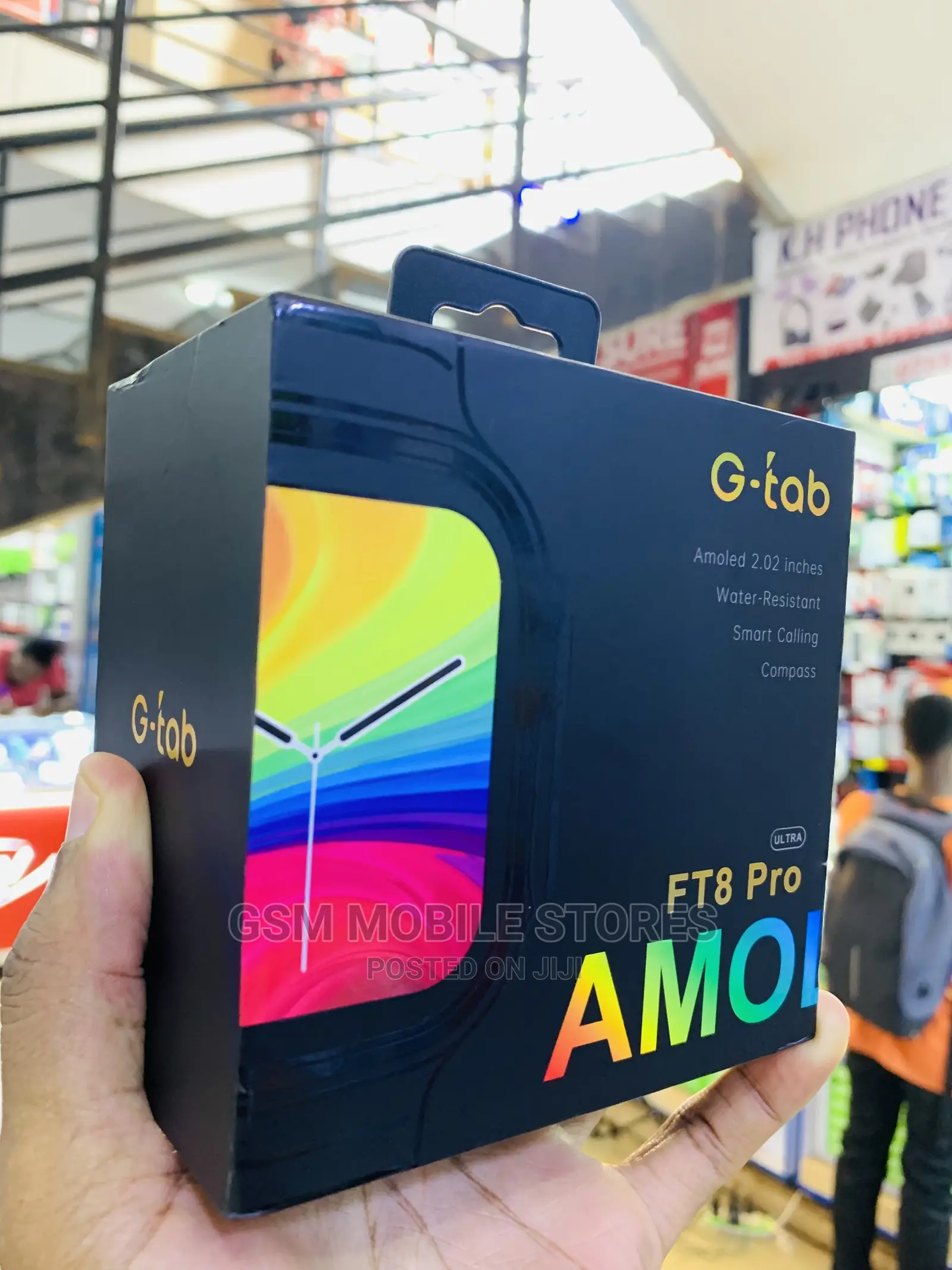 G-Tab FT8 Pro Supper AMOLED Display, Calling Smart Watch