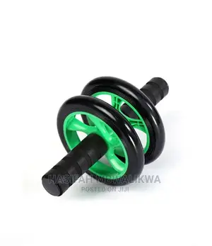 Tummy Trimmer Ab Roller Exercise Wheel+Knee Pad.