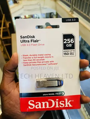 256GB Sandisk Ultra Flair USB 3.0 Flash Drive