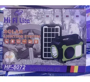 Solar Lighting System Hi-Fi Lite - Black