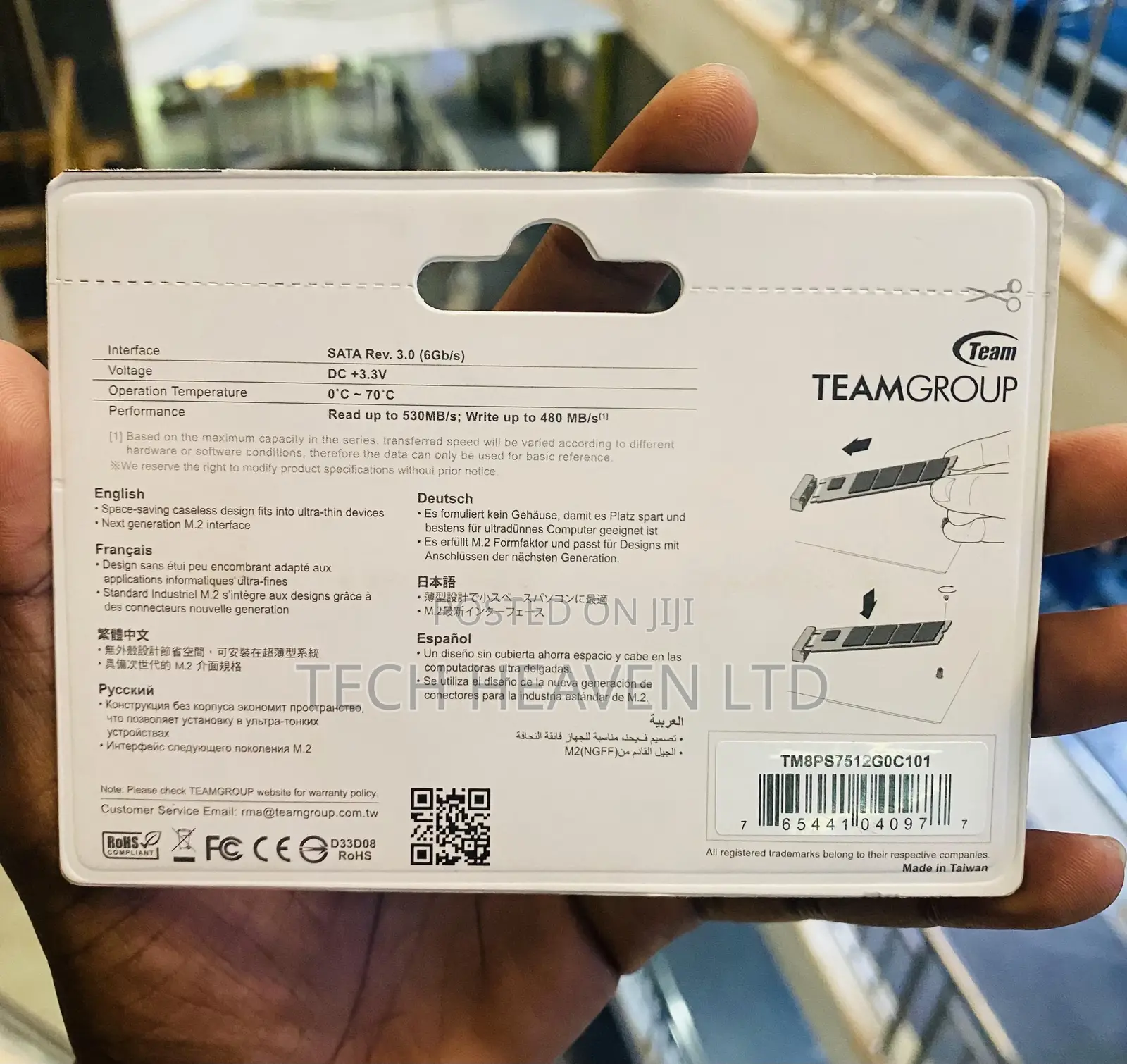 512gb M.2 SSD - Teamgroup