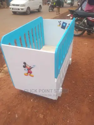 Baby Crib /Wooden Crib/Blue Baby Crib/Cot Bed/Baby Crib/Cot