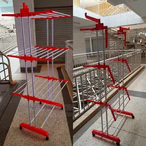 Multipurpose 3 Steps Cloth Drying Rack