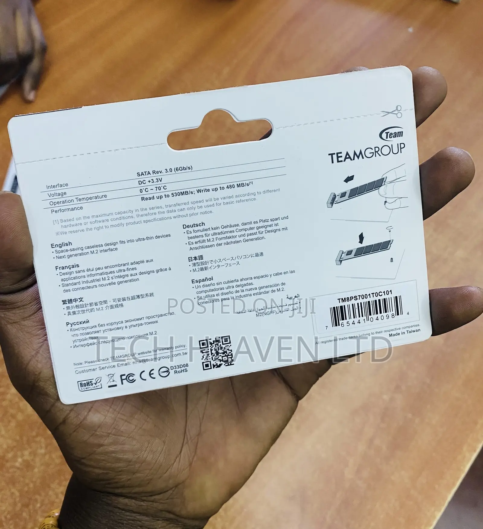 1tb M.0 SSD - Teamgroup
