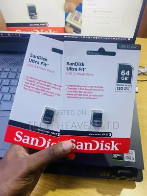 64GB Sandisk Ultra Fit USB 3.1 Flash Drive