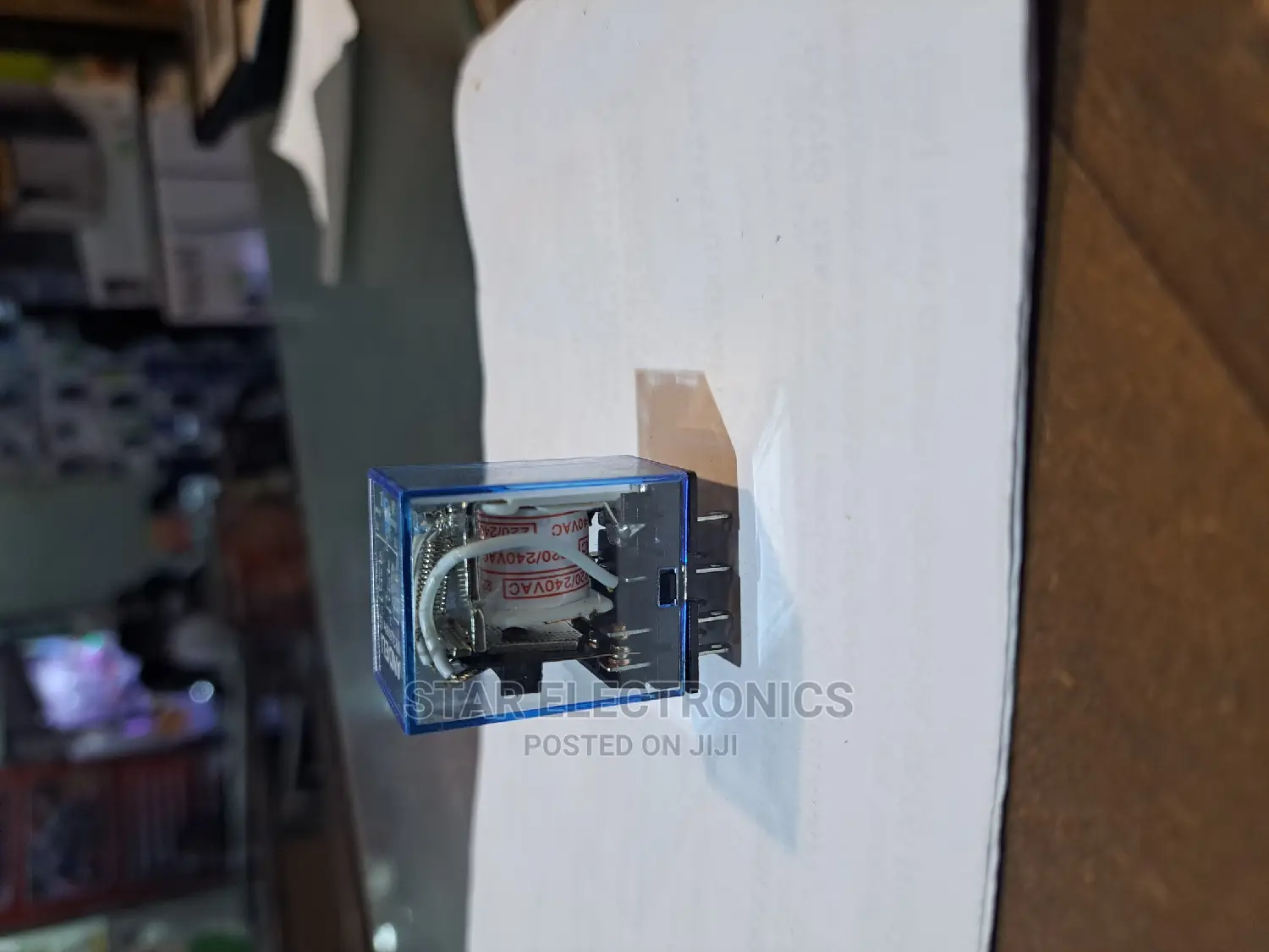 Ac Relay With Its Socket