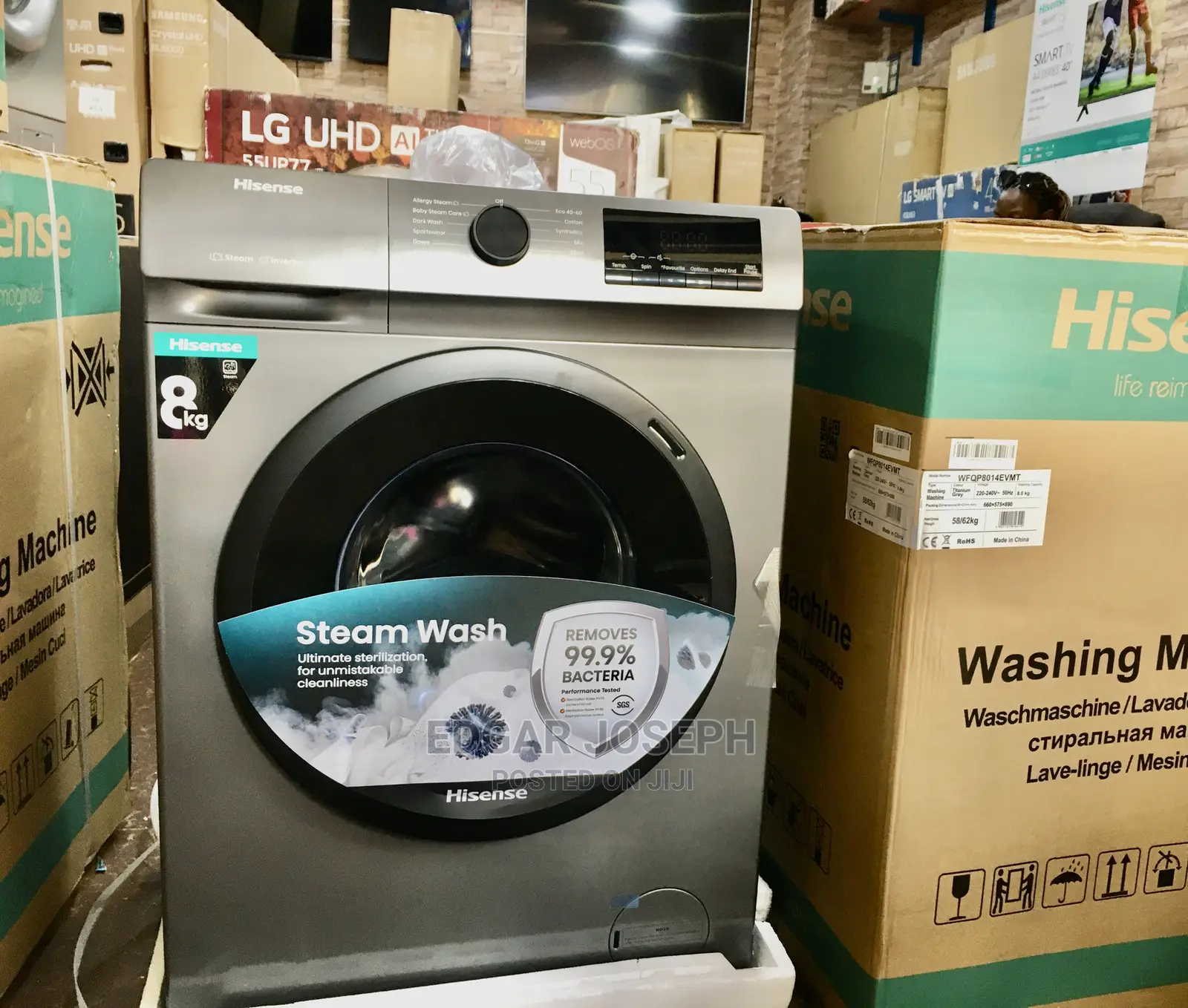 8kg Hisense Washing Machine