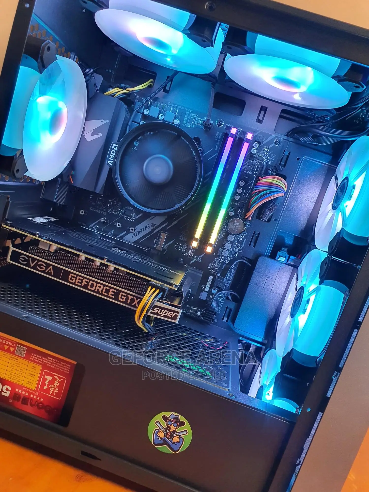 New Desktop Computer 32GB AMD Ryzen 7 HDD+SSD 2T