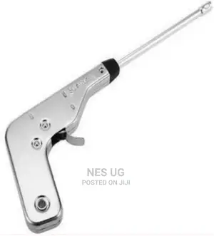 Gas Lighter With Electric Sparks – Silver