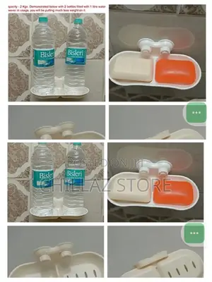 Double Layer Soap Dish Holder.