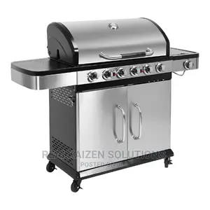 YATO 6+1 Freestanding Stainless Steel Gas Grill