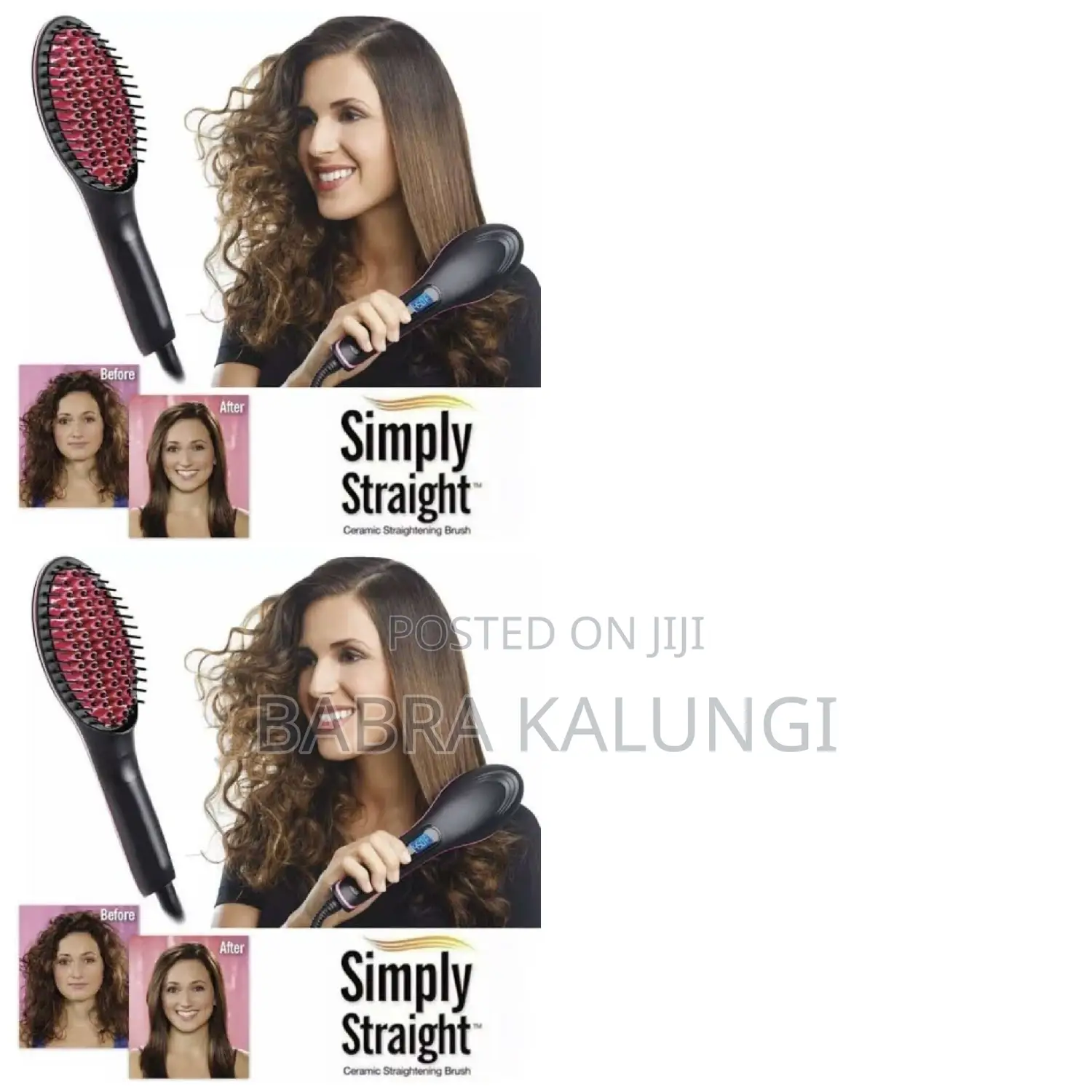 Hair Straightener Brush(Simply Straight)
