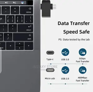 2in1 Type C Micro Usb Otg to Usb a 3.0 Female Connector