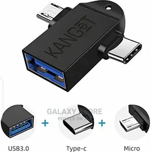 2in1 Type C Micro Usb Otg to Usb a 3.0 Female Connector