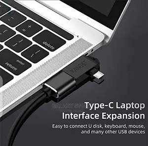 2in1 Type C Micro Usb Otg to Usb a 3.0 Female Connector