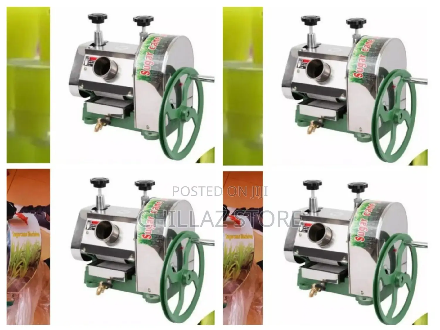 Manual Sugarcane Juice Extractor Machine.