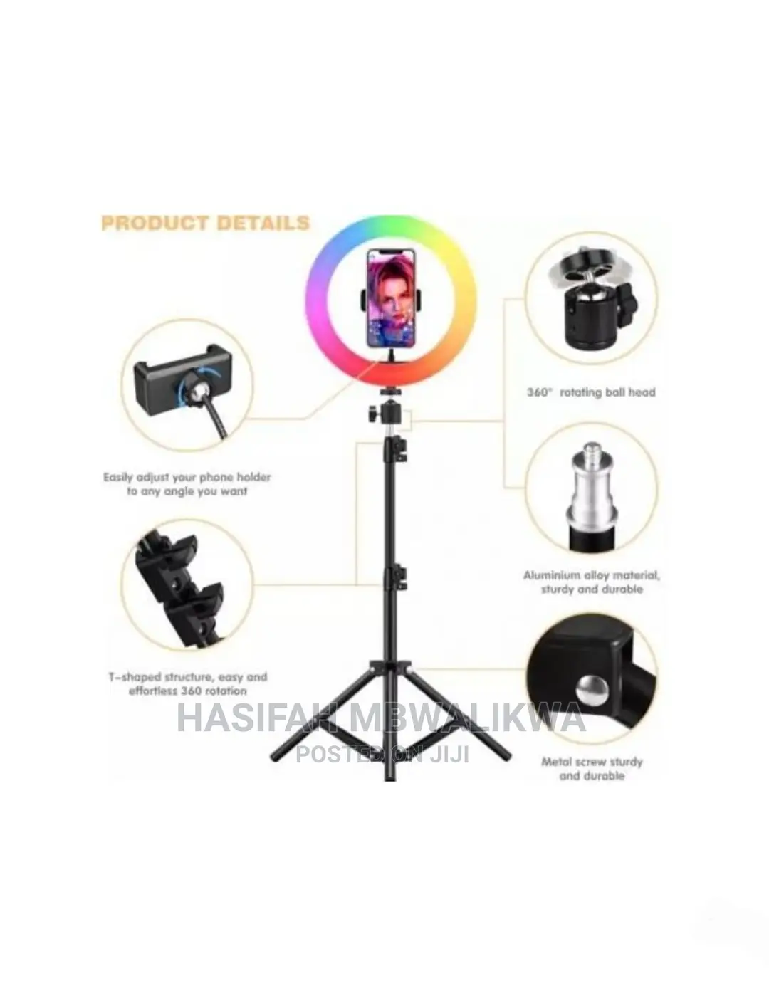 14 Inch RGB Ringlight With A Stand