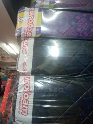 Premium High Density Mattress.6x6x12 Inches.( Black)
