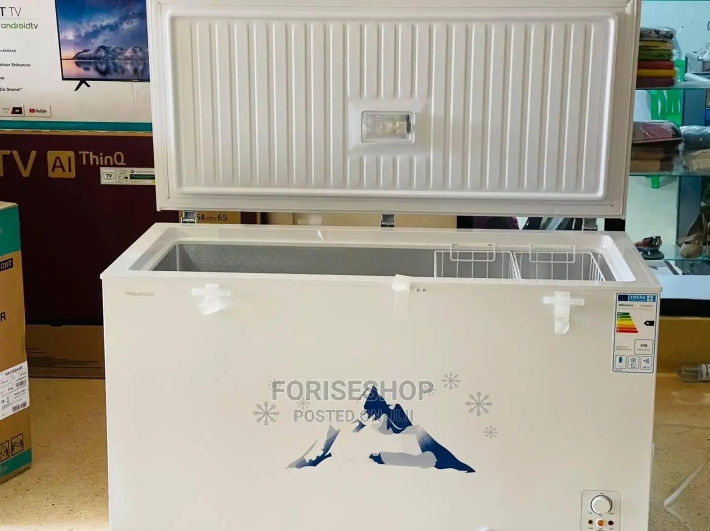 Hisense 400litres Deep/ Chest Freezers Available