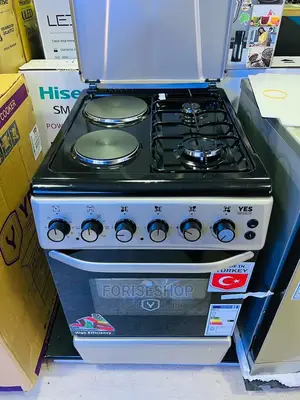 Yes 2gas + 2electric Cooker 50*60cm 3yrs Warranty