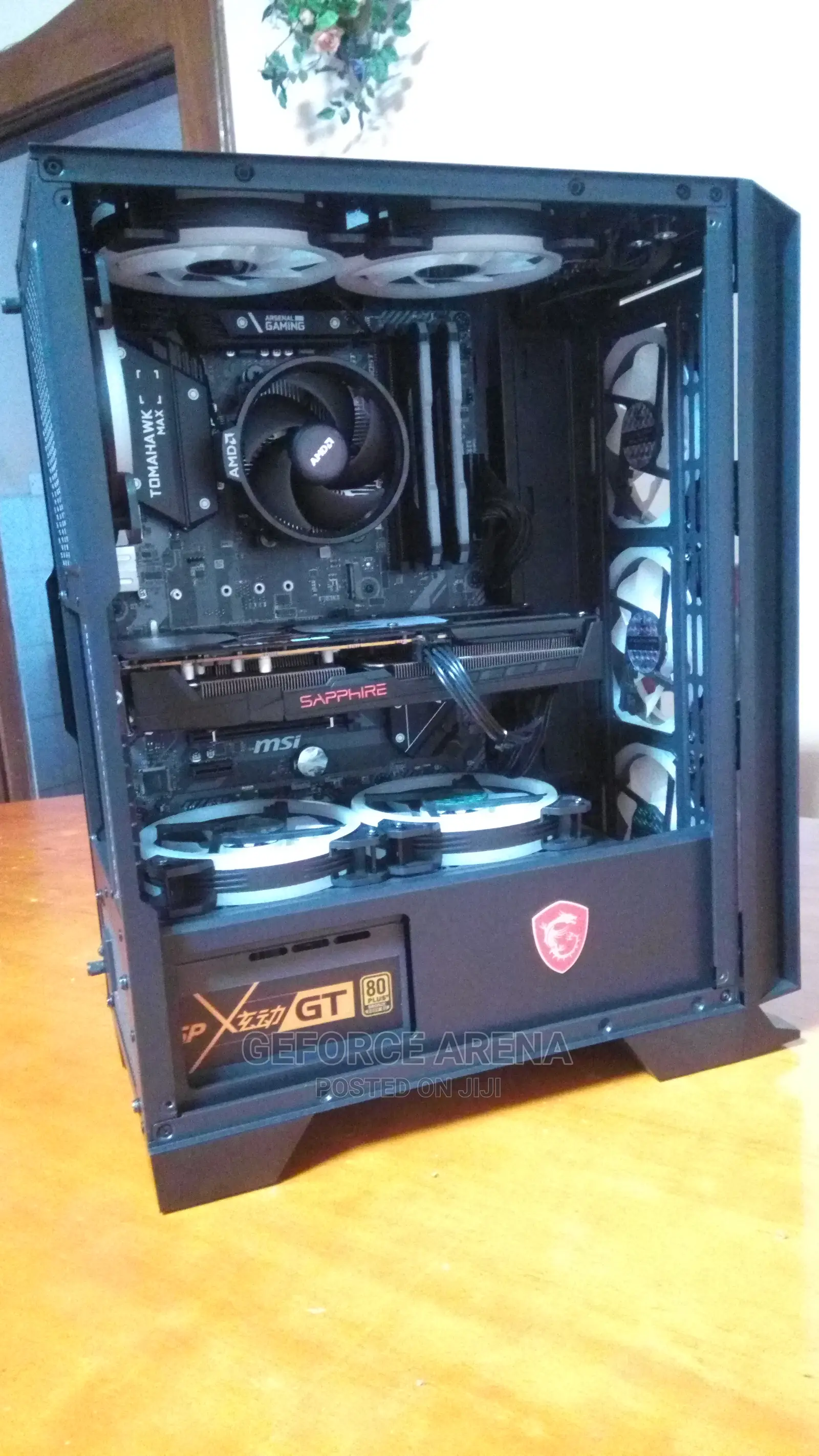 New Desktop Computer MSI Model 32GB AMD Ryzen 7 HDD+SSD 2T