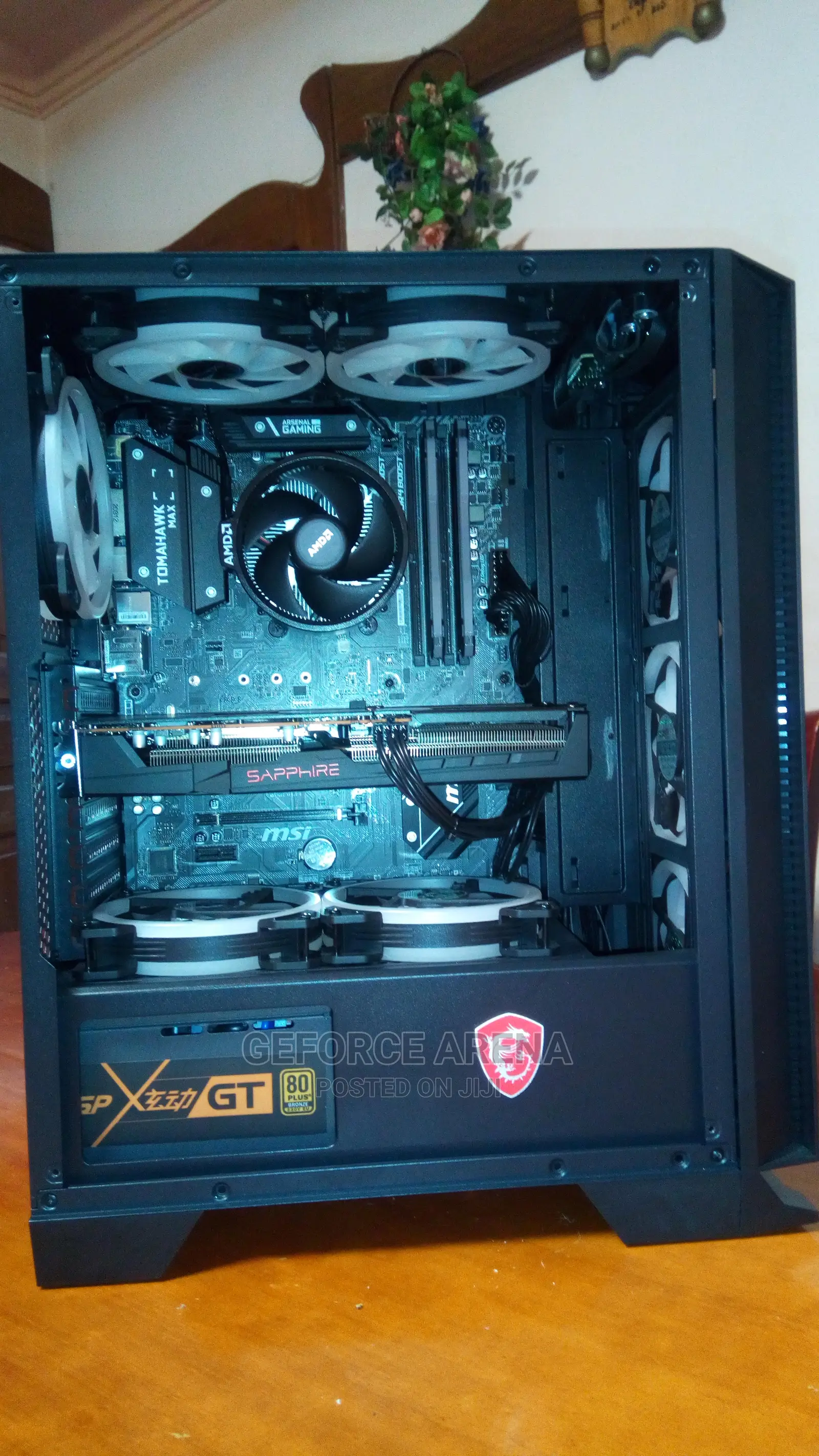New Desktop Computer MSI Model 32GB AMD Ryzen 7 HDD+SSD 2T