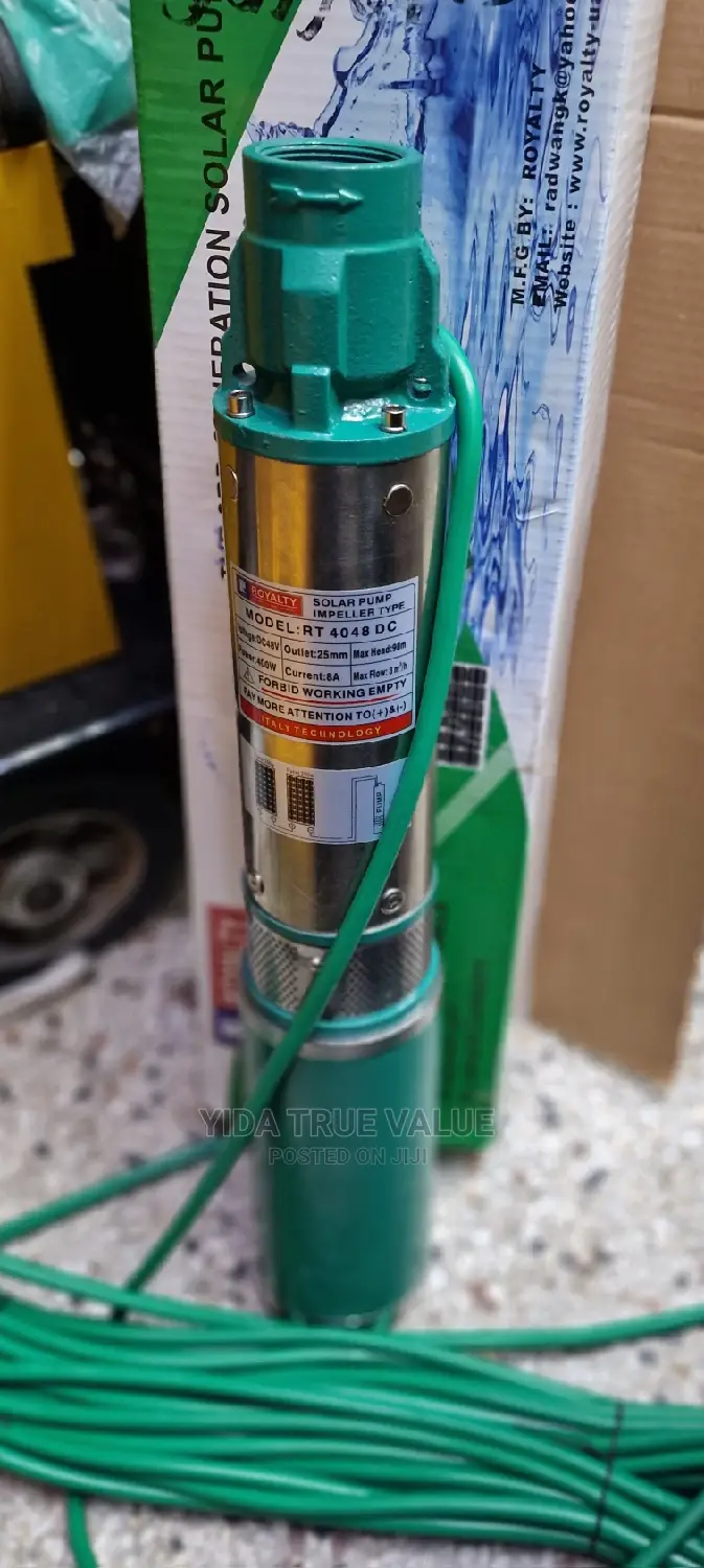 Solar Water Pump 90m Italy