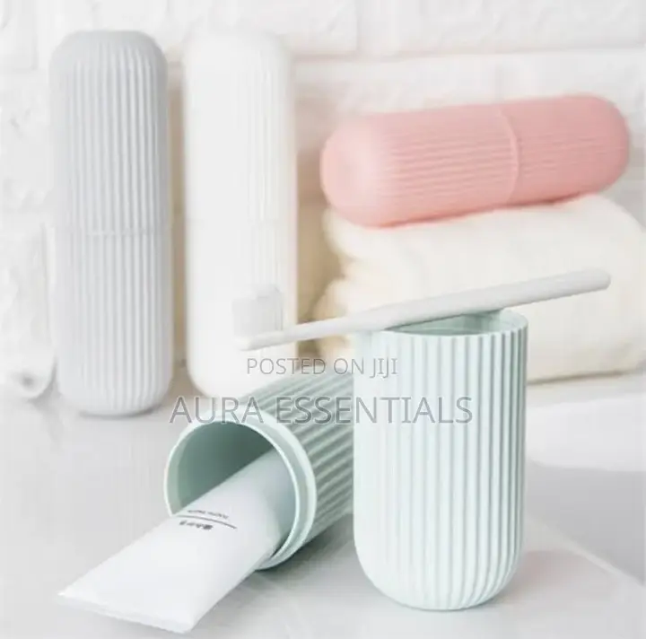 Travel Toothpaste and Toothbrush Holder