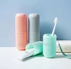 Travel Toothpaste and Toothbrush Holder