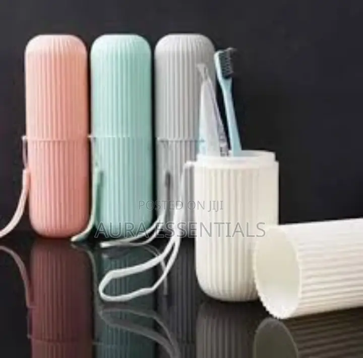 Travel Toothpaste and Toothbrush Holder
