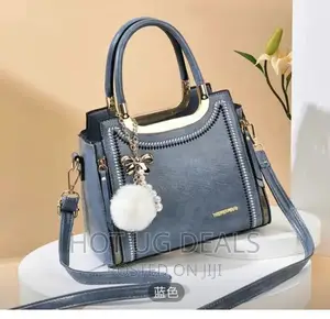 Ladies Classic Handbag - Grey