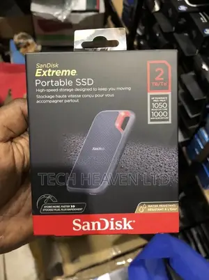 2tb Sandisk Extreme Portable SSD - Waterproof
