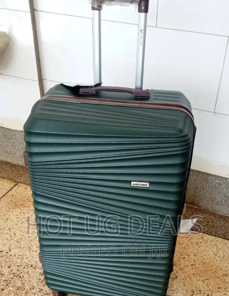 Waterproof Plastic Large Size Suitcase- Green