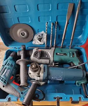 Grinder and Drill Set