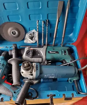 Grinder and Drill Set