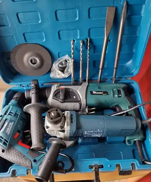 Grinder and Drill Set