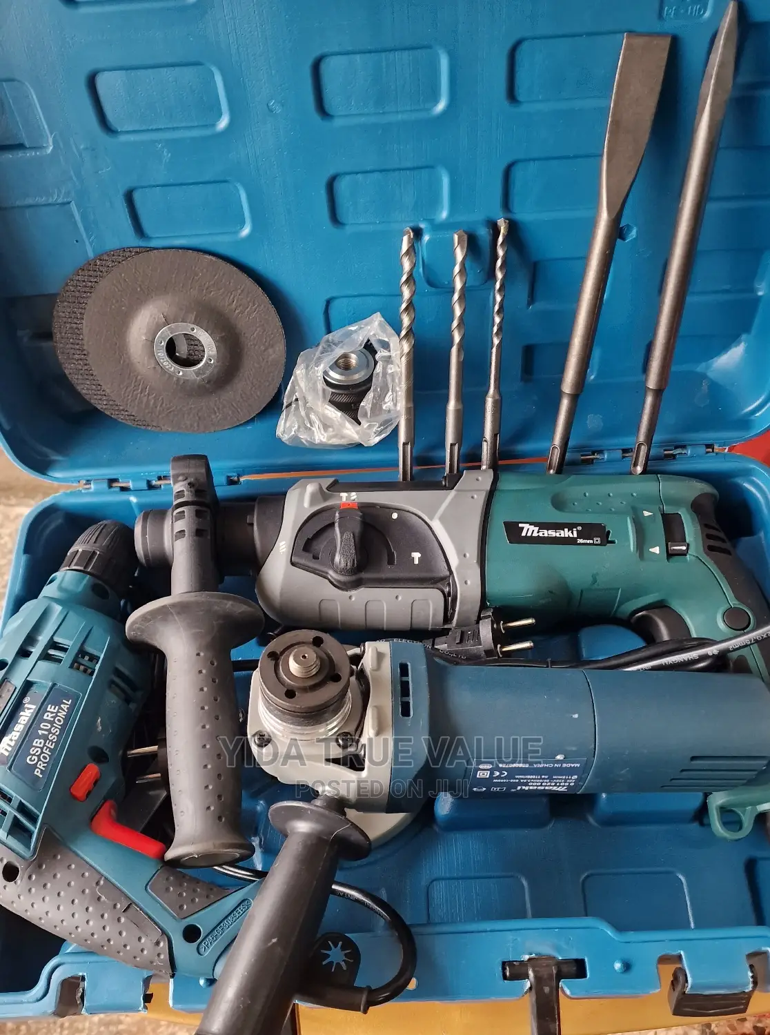 Grinder and Drill Set