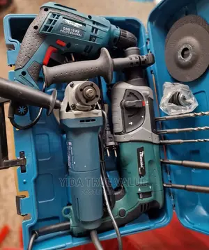 Grinder and Drill Set