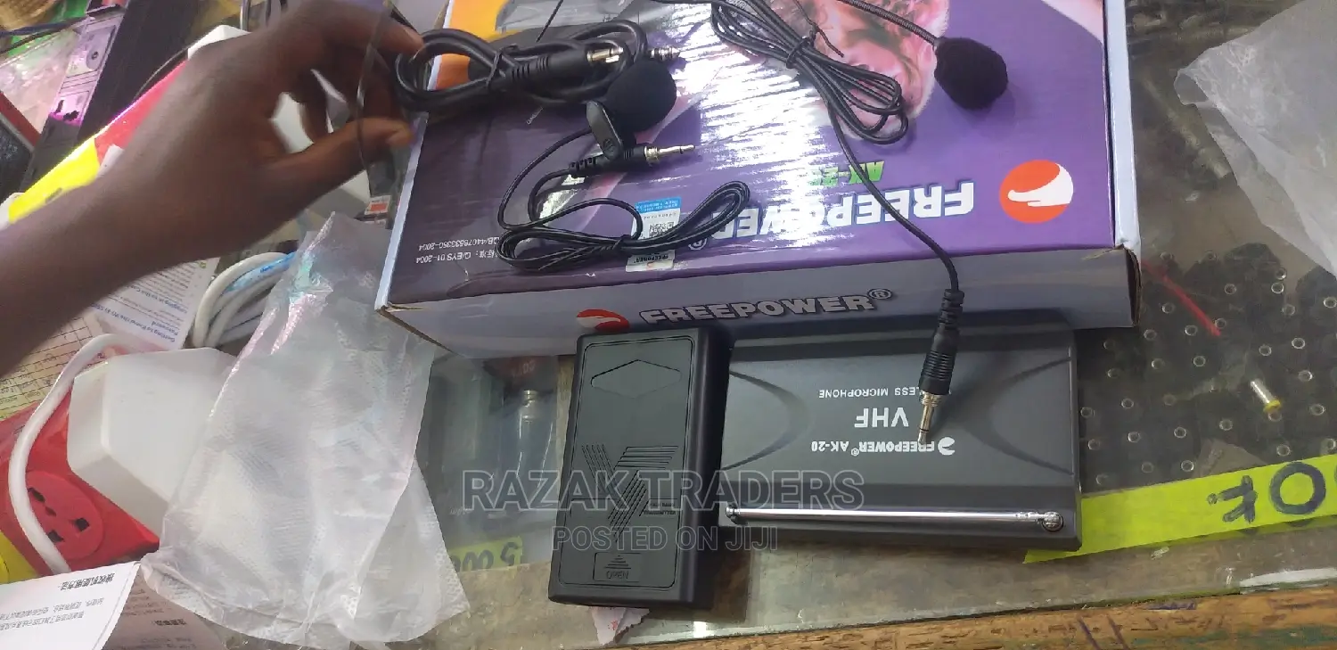 Free Power Microphone AK-20 Single Channel Receiver
