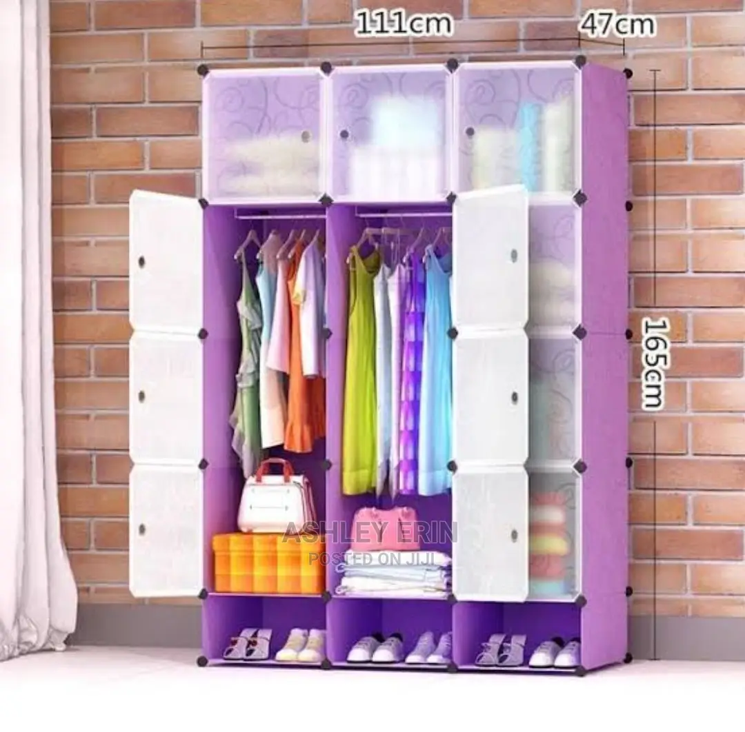 Beautiful Plastic Closet With Shoe Rack