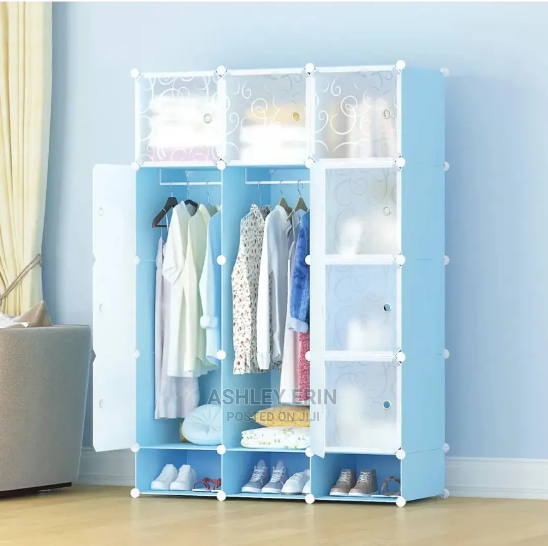 Beautiful Plastic Closet With Shoe Rack