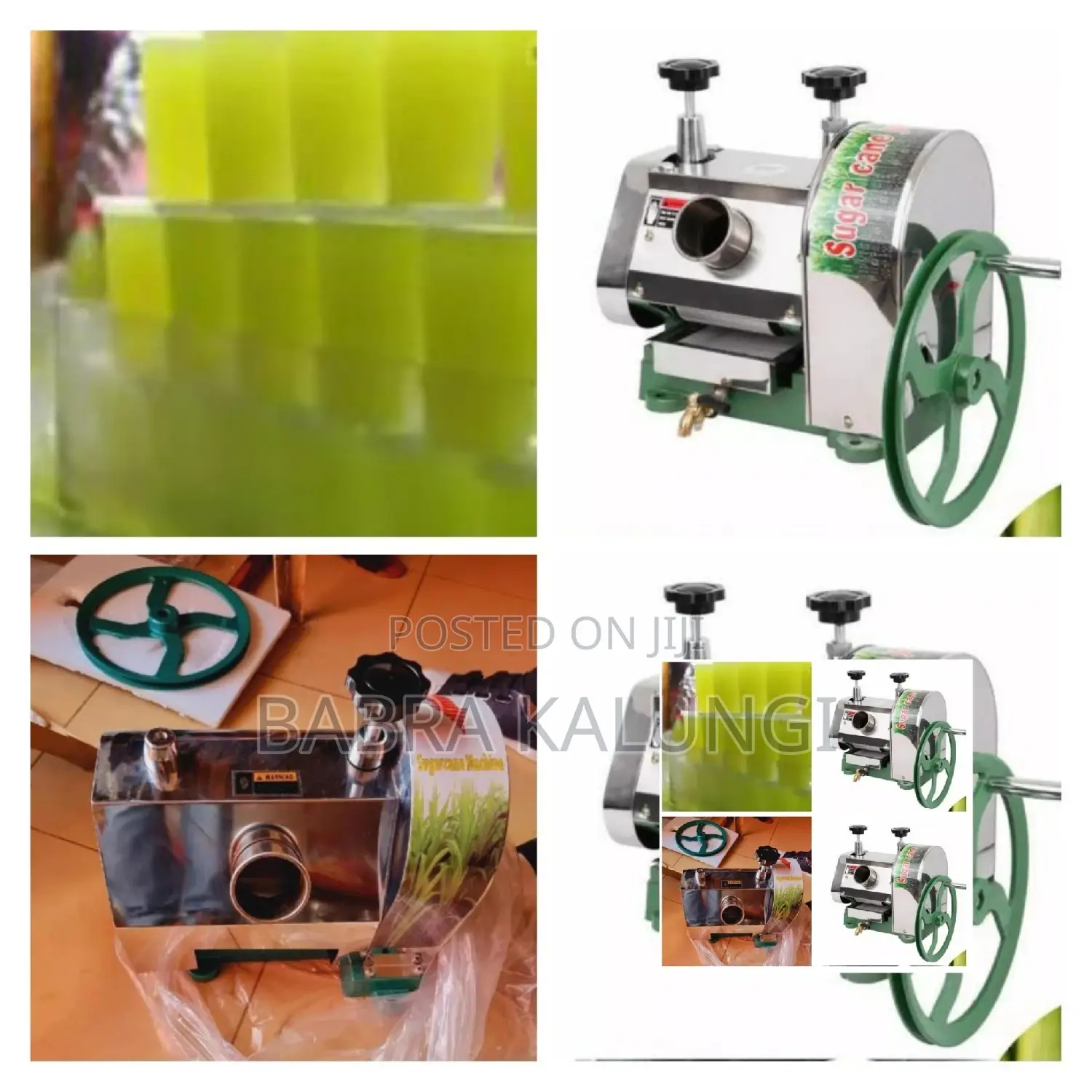 Manual Sugarcane Juice Extractor Machine