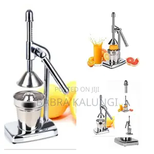 Stainless Steel Manual Level Press Orange Citrus Juicer
