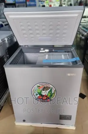 210L SPJ Electric Chest Freezer - Silver